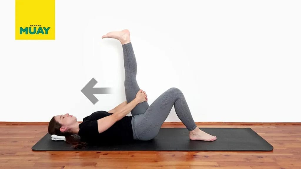 Aktívne asistovaný hamstringový strečing pre uvoľnenie nôh