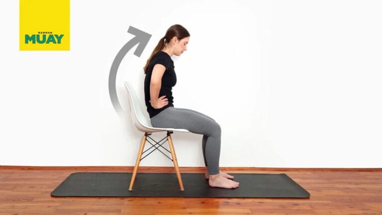 Sedový náklon panvy pre stabilitu a úľavu od bolesti