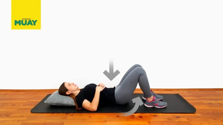 Panvový náklon v ľahu pre úľavu od bolesti